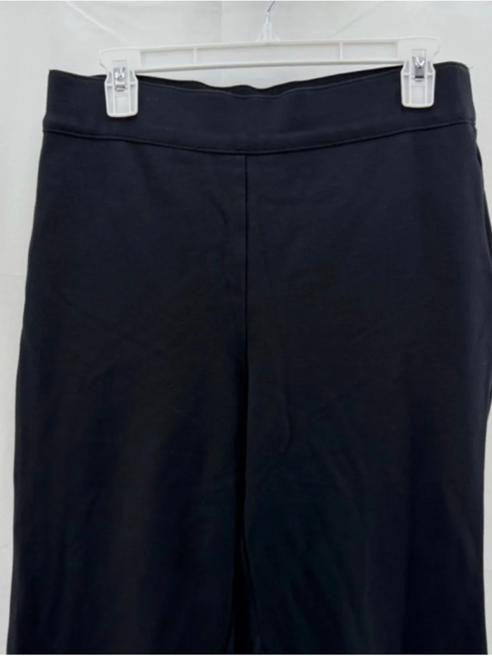 SPANX Black The Perfect Pant Flare Split Leg Pants Size Large Tall - Picture 3 of 10